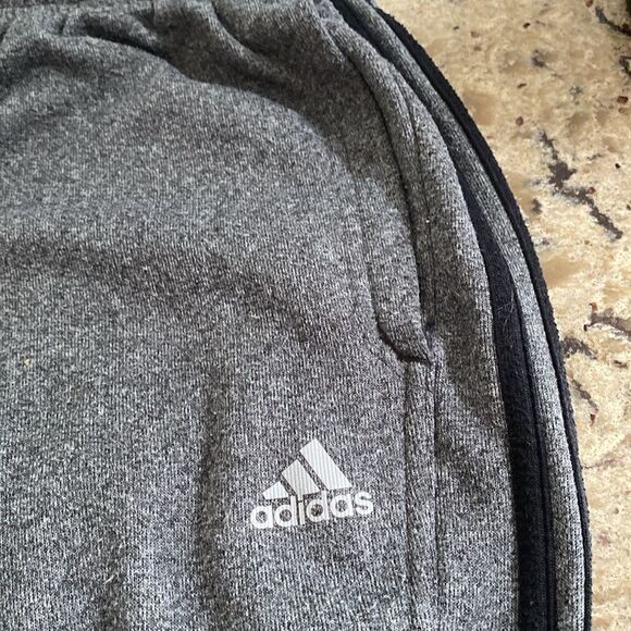 Adidas Men’s 3 Stripe Polyester Pant - Picture 7 of 7